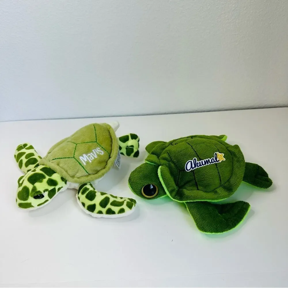 Sea‎ Turtle Plush Set Of 2